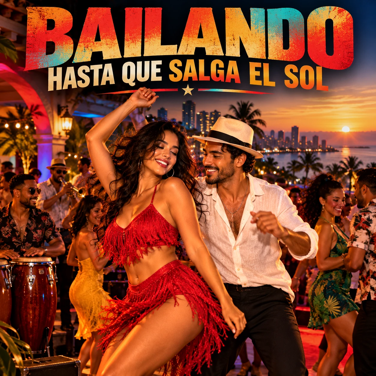 Bailando Hasta Que Salga El Sol cover